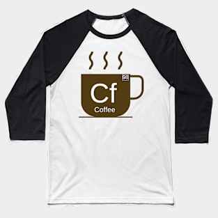 Coffee Element Baseball T-Shirt